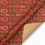 Darrahopens Occasions > Christmas > Christmas Wreaths & Garlands Christmas Wrapping Paper - 6 Sheets - Retro & Vintage Design - Complete Set with 2x Rope, Tape & Stickers - Gift Wrap