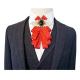 Darrahopens Occasions > Christmas > Christmas Wreaths & Garlands Dangle Wedding Party Bow Tie Women/Men Ribbon Pre Tied Neck Tie Adustable, Tied Bow Tie Luxury Decorative Suit