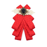 Darrahopens Occasions > Christmas > Christmas Wreaths & Garlands Dangle Wedding Party Bow Tie Women/Men Ribbon Pre Tied Neck Tie Adustable, Tied Bow Tie Luxury Decorative Suit