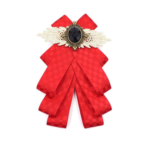 Darrahopens Occasions > Christmas > Christmas Wreaths & Garlands Dangle Wedding Party Bow Tie Women/Men Ribbon Pre Tied Neck Tie Adustable, Tied Bow Tie Luxury Decorative Suit