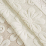 Darrahopens Occasions > Christmas > Christmas Wreaths & Garlands Lace Tablecloth Exquisite Embroidery Floral, Tablecloth with Wavy Openwork,Tablecloths for Wedding Decor,Afternoon Tea,Party（100*100cm）