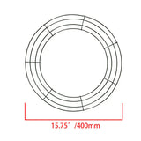 Darrahopens Occasions > Christmas > Christmas Wreaths & Garlands Metal Wreath Round Iron Ring For Christmas
