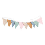 Darrahopens Occasions > Christmas > Christmas Wreaths & Garlands Playroom Pennant Banner Flags 10.26ft, Nursery Baby Girls Boys Banner Toddler Room Decor for Kids Bed Baby Shower Birthday Party Classroom, Nursery Double-Side Triangle Bunting Flag