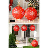 Darrahopens Occasions > Christmas Jingle Jollys Christmas Inflatable Ball 60cm Decoration Giant Bauble Gold