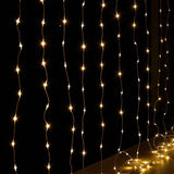 Darrahopens Occasions > Christmas > Outdoor Decorations & Lights 30 m Curtain String Lights, 300 LED Christmas Fairy Lights, Warm White