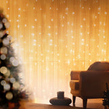 Darrahopens Occasions > Christmas > Outdoor Decorations & Lights 30 m Curtain String Lights, 300 LED Christmas Fairy Lights, Warm White
