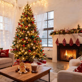 Darrahopens Occasions > Christmas > Outdoor Decorations & Lights 300 LED Warm White Fairy String Lights, 9m Black Wire, Battery-Operated, IP44 Waterproof, Timer Function for Christmas Bedroom Wreath Decor (Batteries Not Included)