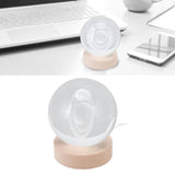Darrahopens Occasions > Christmas > Outdoor Decorations & Lights 3D Saturn Night Lamp Crystal Ball Night Light LED Wooden Inter Carving Tabletop Ornaments for Friends Kids Gifts Saturn Warm Light In Australia - Darrahopens