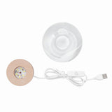 Darrahopens Occasions > Christmas > Outdoor Decorations & Lights 3D Saturn Night Lamp Crystal Ball Night Light LED Wooden Inter Carving Tabletop Ornaments for Friends Kids Gifts Saturn Warm Light In Australia - Darrahopens