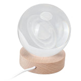 Darrahopens Occasions > Christmas > Outdoor Decorations & Lights 3D Saturn Night Lamp Crystal Ball Night Light LED Wooden Inter Carving Tabletop Ornaments for Friends Kids Gifts Saturn Warm Light In Australia - Darrahopens