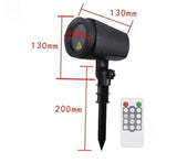 Darrahopens Occasions > Christmas > Outdoor Decorations & Lights Christmas Laser Projector Lights with Remote Control, Red & Green LED Star Laser Projection Lamp, Waterproof Outdoor Xmas Decor Light with Santa Snowflake Tree Bell Gingerbread Patterns for Yard Garden Party In Australia - Darrahopens