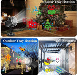 Darrahopens Occasions > Christmas > Outdoor Decorations & Lights Christmas LED Projector Lamp, 16 Patterns Snowflake Outdoor Decorative Light