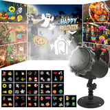 Darrahopens Occasions > Christmas > Outdoor Decorations & Lights Christmas LED Projector Lamp, 16 Patterns Snowflake Outdoor Decorative Light