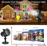 Darrahopens Occasions > Christmas > Outdoor Decorations & Lights Christmas LED Projector Lamp, 16 Patterns Snowflake Outdoor Decorative Light