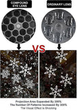 Darrahopens Occasions > Christmas > Outdoor Decorations & Lights Christmas LED Rotating Snowflake Projector Lamp for Home Decor & Party