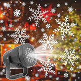 Darrahopens Occasions > Christmas > Outdoor Decorations & Lights Christmas LED Rotating Snowflake Projector Lamp for Home Decor & Party