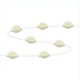 Darrahopens Occasions > Christmas > Outdoor Decorations & Lights Jingle Jollys 15M Christmas Lights Permanent String Eaves Light 36 LED Decoration