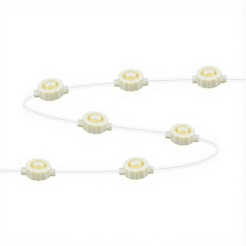Darrahopens Occasions > Christmas > Outdoor Decorations & Lights Jingle Jollys 15M Christmas Lights Permanent String Eaves Light 36 LED Decoration