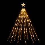 Darrahopens Occasions > Christmas > Outdoor Decorations & Lights Jingle Jollys 2.5M Christmas Lights Waterfall String Light 300 LED Star Topper