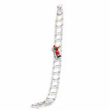 Darrahopens Occasions > Christmas > Outdoor Decorations & Lights Jingle Jollys 3.5M Christmas Lights 300 LED Ladder Light with Santa Claus Decor