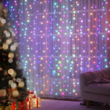 Darrahopens Occasions > Christmas > Outdoor Decorations & Lights Jingle Jollys 6X3M Christmas Lights Curtain String Light 960 LED RGB Remote