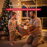 Darrahopens Occasions > Christmas > Outdoor Decorations & Lights Jingle Jollys Christmas Inflatable Santa Train 3.6M Length LED Decorations Illuminated In Australia - Darrahopens