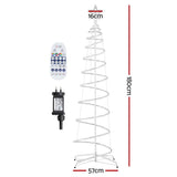 Darrahopens Occasions > Christmas > Outdoor Decorations & Lights Jingle Jollys Christmas Tree 1.8m 100 RGB LED Rope Lights Xmas Trees Decoration
