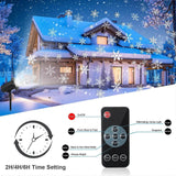 Darrahopens Occasions > Christmas > Outdoor Decorations & Lights LED Snowflake Projector - Christmas Light Projector for Outdoor and Indoor Use