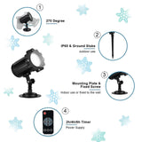 Darrahopens Occasions > Christmas > Outdoor Decorations & Lights LED Snowflake Projector - Christmas Light Projector for Outdoor and Indoor Use