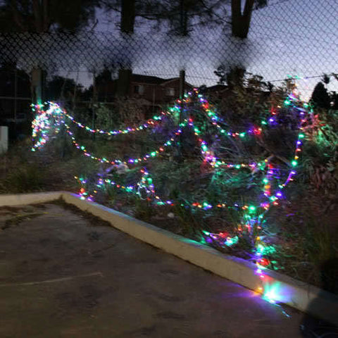 Darrahopens Occasions > Christmas > Outdoor Decorations & Lights Samland 55M LED Christmas Fairy Light Clear String in Multi Color
