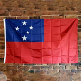 Darrahopens Occasions > Christmas > Outdoor Decorations & Lights Samoa National Flag 90x150cm Large Outdoor Polyester Banner with Grommets