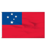 Darrahopens Occasions > Christmas > Outdoor Decorations & Lights Samoa National Flag 90x150cm Large Outdoor Polyester Banner with Grommets