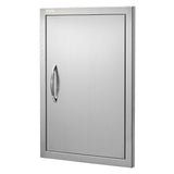 Darrahopens Occasions > Christmas > Outdoor Decorations & Lights VEVOR BBQ Access Door, 457x610 mm Single Outdoor Kitchen Door, Stainless Steel Flush Mount Door, Wall Vertical Door with Handle, for BBQ Island, Grilling Station, Outside Cabinet