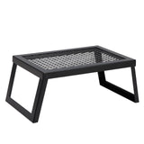 Darrahopens Occasions > Christmas > Outdoor Decorations & Lights VEVOR Folding Campfire Grill Portable Camping Fire Pit Steel Outdoor BBQ Picnic