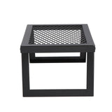 Darrahopens Occasions > Christmas > Outdoor Decorations & Lights VEVOR Folding Campfire Grill Portable Camping Fire Pit Steel Outdoor BBQ Picnic