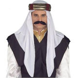 Darrahopens Occasions > Costumes Arabian Desert Prince Hat Headpiece Costume Party Fancy Dress Arabic