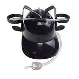 Darrahopens Occasions > Costumes BEER DRINKING HELMET Drink Guzzler Holder Costume Party Hat Oktoberfest - Black
