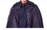 Darrahopens Occasions > Costumes Black Adult Cape Costume Halloween Cloak Bandit Vampire Witch Wizard Fancy Dress