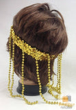 Darrahopens Occasions > Costumes CLEOPATRA HEADPIECE Egyptian Beaded Headband Headdress Fancy Costume Sequin