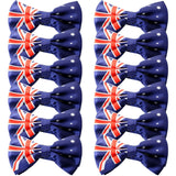 Darrahopens Occasions > Costumes > Costumes & Accessories 12x Australian Flag Bow Tie – Patriotic Accessory Australia Day