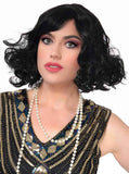 Darrahopens Occasions > Costumes > Costumes & Accessories 1920s Womens Short Black Flapper Costume Wig