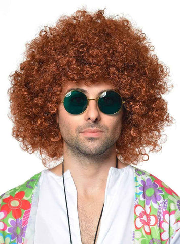 Darrahopens Occasions > Costumes > Costumes & Accessories 1970s Mega Ginger Afro Mens Costume Wig