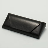 Darrahopens Occasions > Costumes > Costumes & Accessories 2 Pcs Black Vintage Style PU Leather Eyewear Case - Protective Hard Shell with Soft Lining