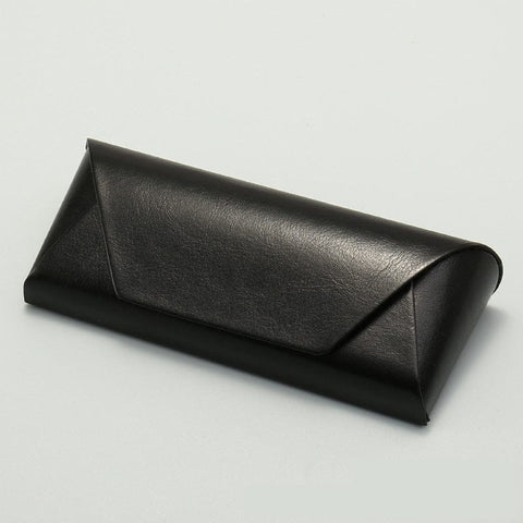 Darrahopens Occasions > Costumes > Costumes & Accessories 2 Pcs Black Vintage Style PU Leather Eyewear Case - Protective Hard Shell with Soft Lining