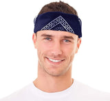 Darrahopens Occasions > Costumes > Costumes & Accessories 20x BANDANA Paisley 100% COTTON Head Wrap Durag Bandanna Scarf Mask BULK - Assorted Colour Pack