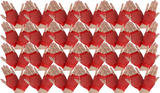 Darrahopens Occasions > Costumes > Costumes & Accessories 24 Pair Fishnet Gloves Fingerless Wrist Length 70s 80s Costume Party Bulk - Red