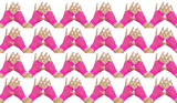 Darrahopens Occasions > Costumes > Costumes & Accessories 24 Pair Fishnet Gloves Fingerless Wrist Length 70s 80s Costume Party - Hot Pink