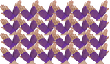 Darrahopens Occasions > Costumes > Costumes & Accessories 24 Pair Fishnet Gloves Fingerless Wrist Length 70s 80s Costume Party - Purple