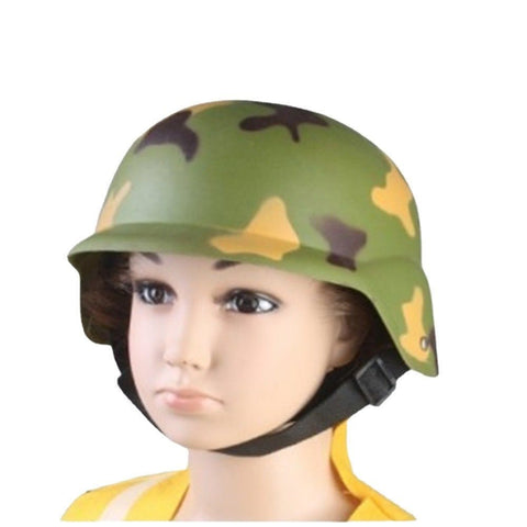 Darrahopens Occasions > Costumes > Costumes & Accessories 2x Kids Army Helmet- Perfect for Dress Up and Pretend Play