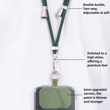 Darrahopens Occasions > Costumes > Costumes & Accessories 3-Pack Adjustable Green Crossbody Phone Lanyards – Dual Wear Modes, Two-Ways of Hanging,Ultra-Slim 0.6mm Patch